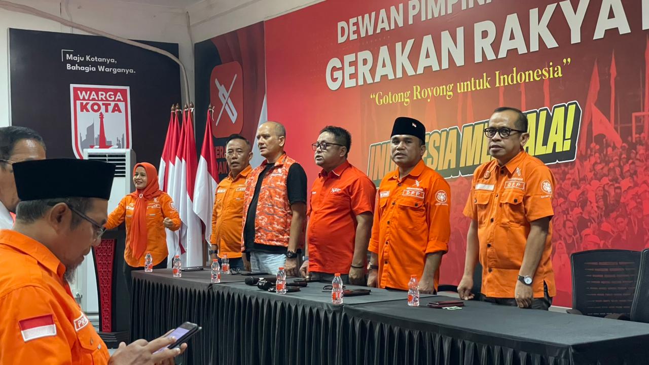 Gerakan Rakyat Gelar Rapat Pleno: Mantapkan Digitalisasi dan Perkaderan Nasional