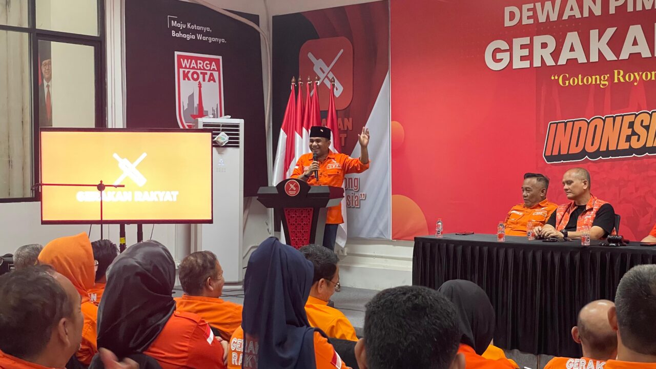 Tegaskan Kemandirian, Sahrin Hamid: Gerakan Rakyat Dibangun secara Gotong Royong