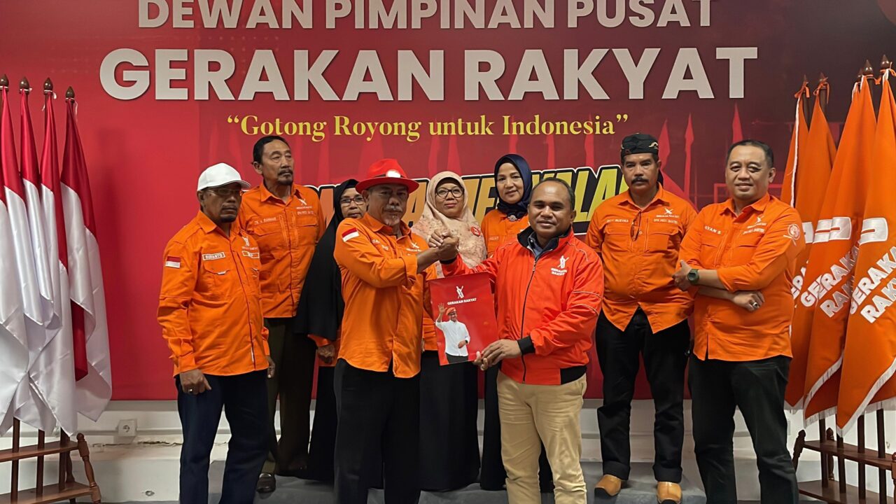 Struktur Organisasi Tuntas 100%, DPW Gerakan Rakyat Banten Serahkan Berkas Kepengurusan ke DPP