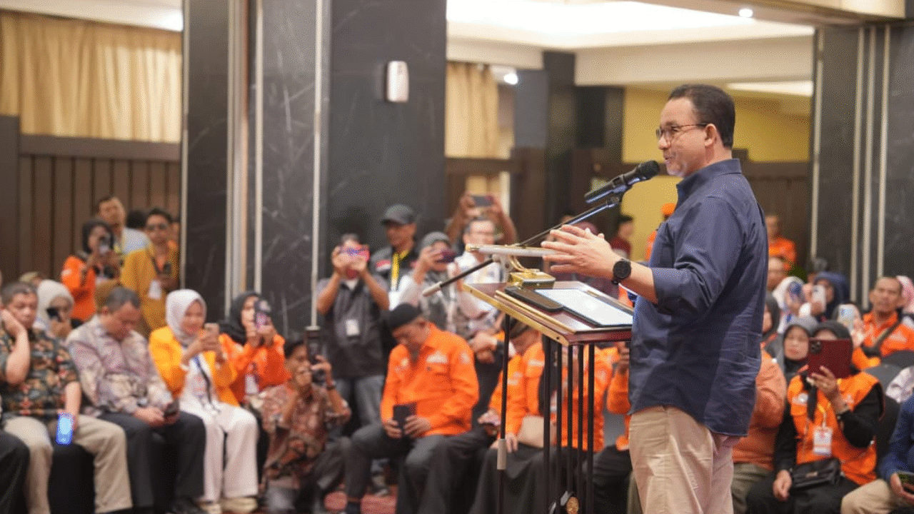 Pelantikan DPW Gerakan Rakyat Sumbar: Anies Serukan Keadilan, Soroti Nalar Merdeka Bung Hatta