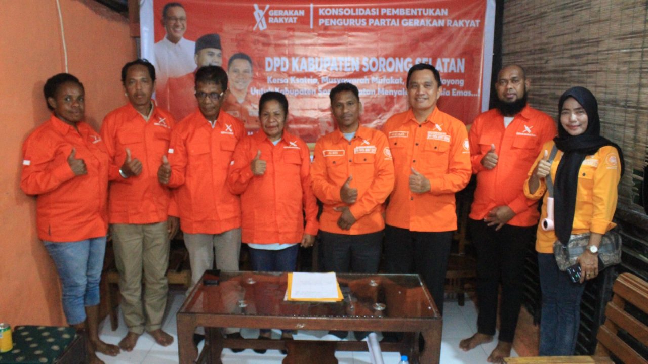 Gerakan Rakyat Papua Barat Daya Bentuk Kepengurusan DPD Sorong Selatan