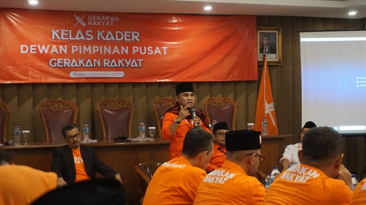 Gerakan Rakyat Gelar Kelas Kader Perdana, Ketum Sahrin Bidik 100 Ribu Kader Tahun 2026