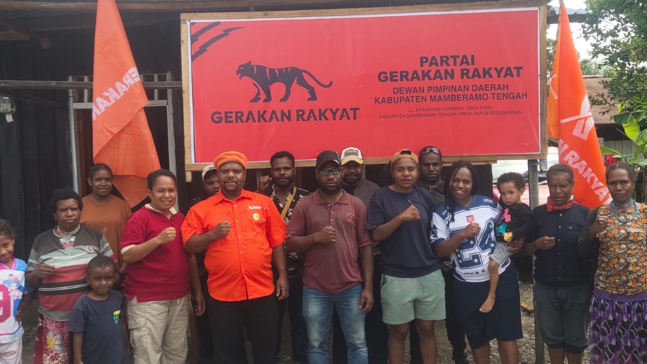 DPW Gerakan Rakyat Papua Pegunungan Resmikan Kantor Sekretariat di 8 Kabupaten