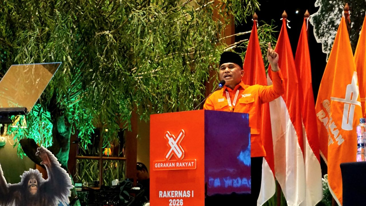 Gerakan Rakyat Resmi Mendirikan Partai, Sahrin Hamid Ditetapkan Sebagai Ketua Umum