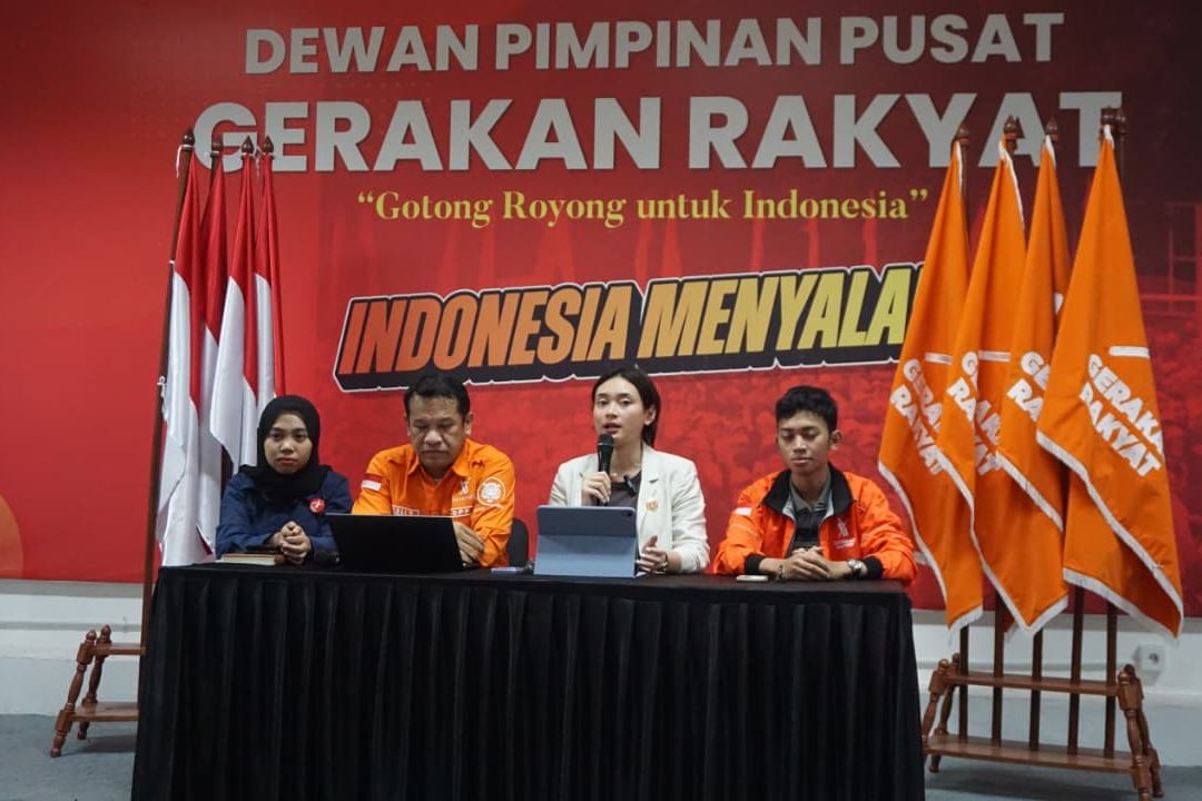 Konsolidasi 600 Pengurus se-Indonesia, Gerakan Rakyat Siap Gelar Rakernas Perdana Akhir Pekan Ini