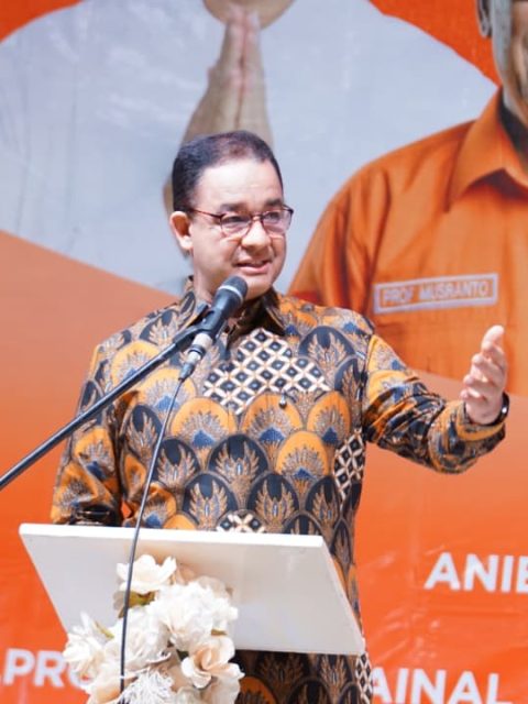 Anies Hadiri Halal Bihalal Gerakan Rakyat Jatim: Tekankan Pentingnya Soliditas Organisasi