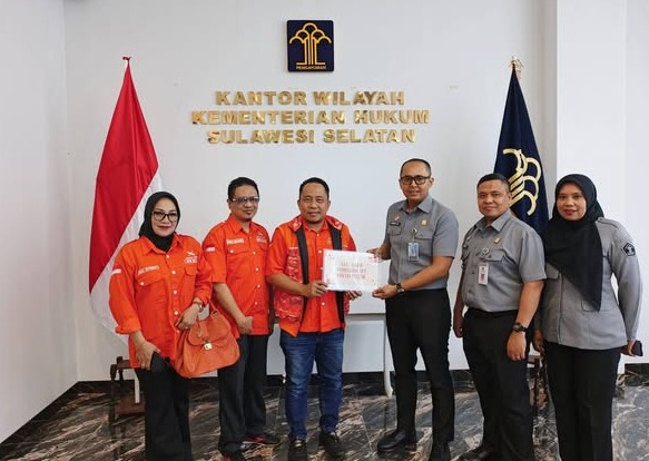 Urus Legalitas, Gerakan Rakyat Sulsel Dalami Syarat Penerbitan SKT di Kanwil Kemenkum
