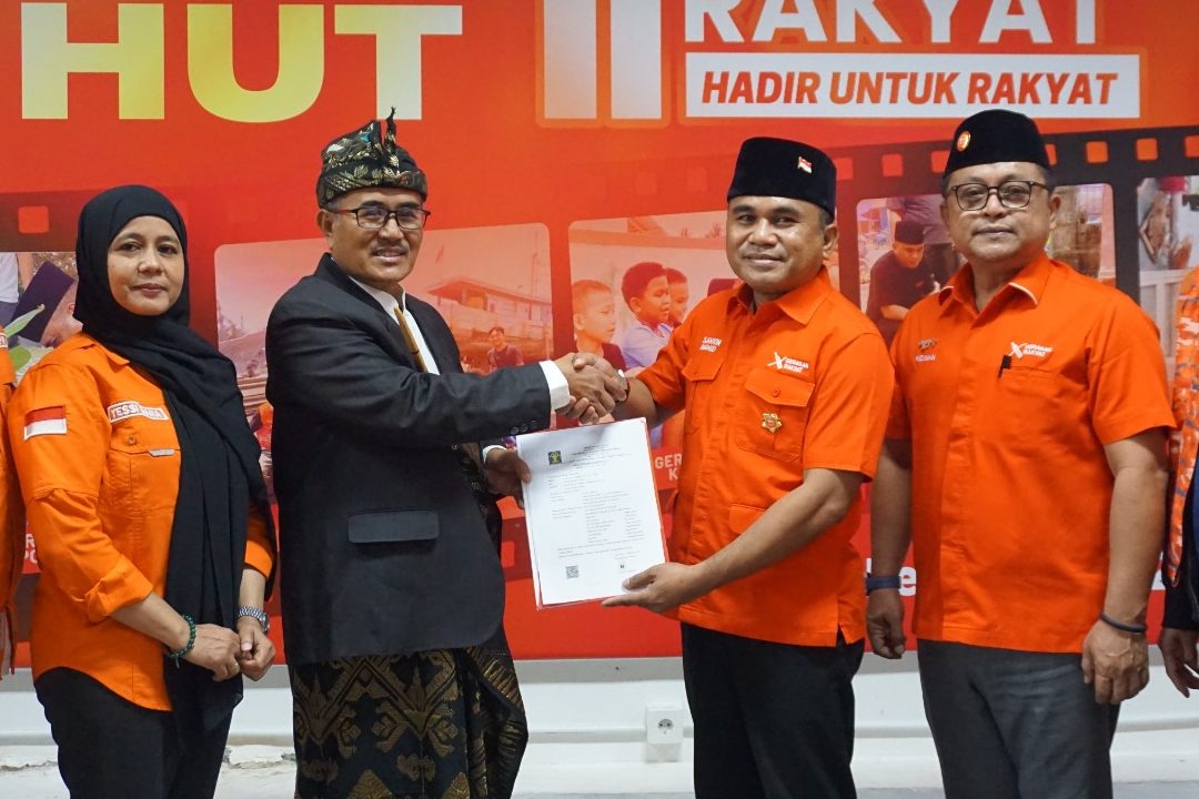 Cetak Sejarah, DPW Gerakan Rakyat NTB Jadi Provinsi Pertama Serahkan Berkas Lengkap ke Pusat