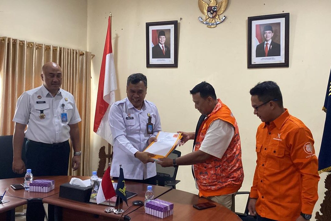 Gerakan Rakyat Kaltim Resmi Serahkan Berkas Permohonon SKT ke Kanwil Kemenkum