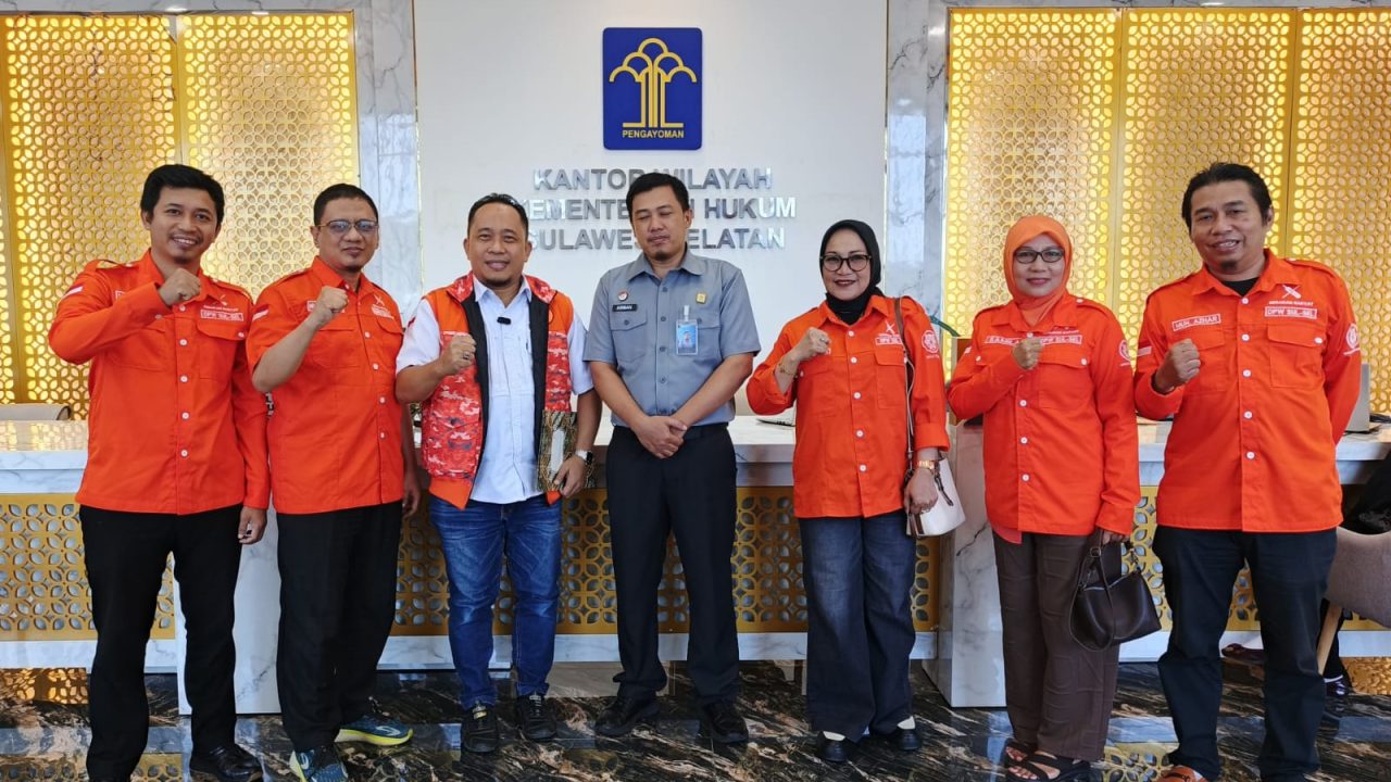 Gerakan Rakyat Sulsel Resmi Terdaftar di Kanwil Kemenkum, Ketua DPW: Hasil Ikhtiar yang Tidak Ringan