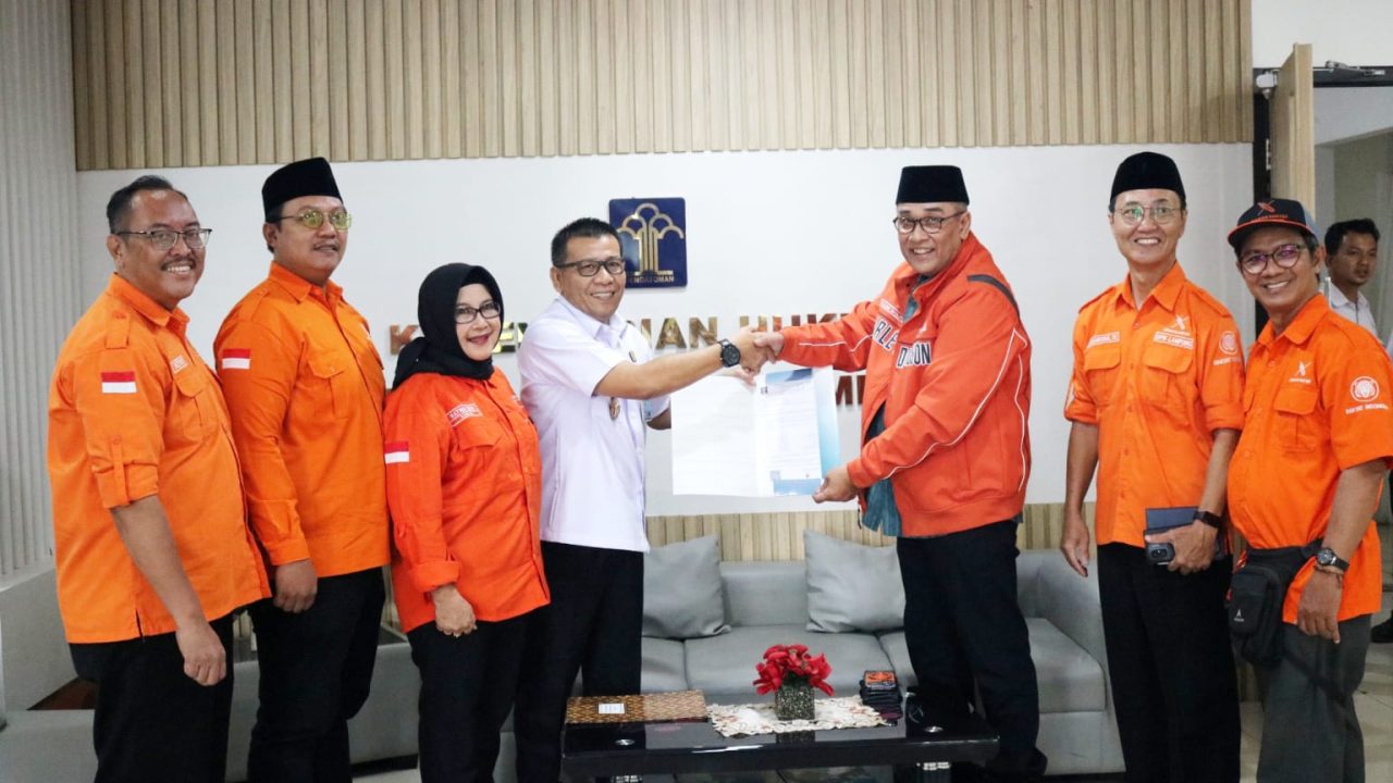 DPW Gerakan Rakyat Lampung Resmi Kantongi SKT dari Kanwil Kemenkum