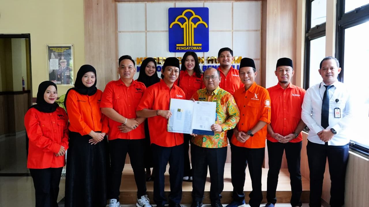 Gerakan Rakyat Bengkulu Kantongi SKT Kemenkum, Ketua DPW: Hasil Kerja Keras Kita Semua