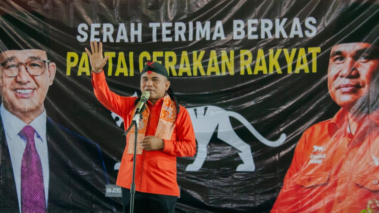 Sahrin Hamid Ungkap Hasil Survei, Sebut Popularitas Partai Gerakan Rakyat Capai 20 Persen