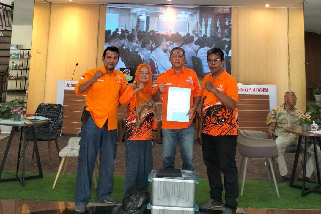 DPW Gerakan Rakyat Jawa Tengah Resmi Kantongi SKT Legalitas Parpol dari Kanwil Kemenkum
