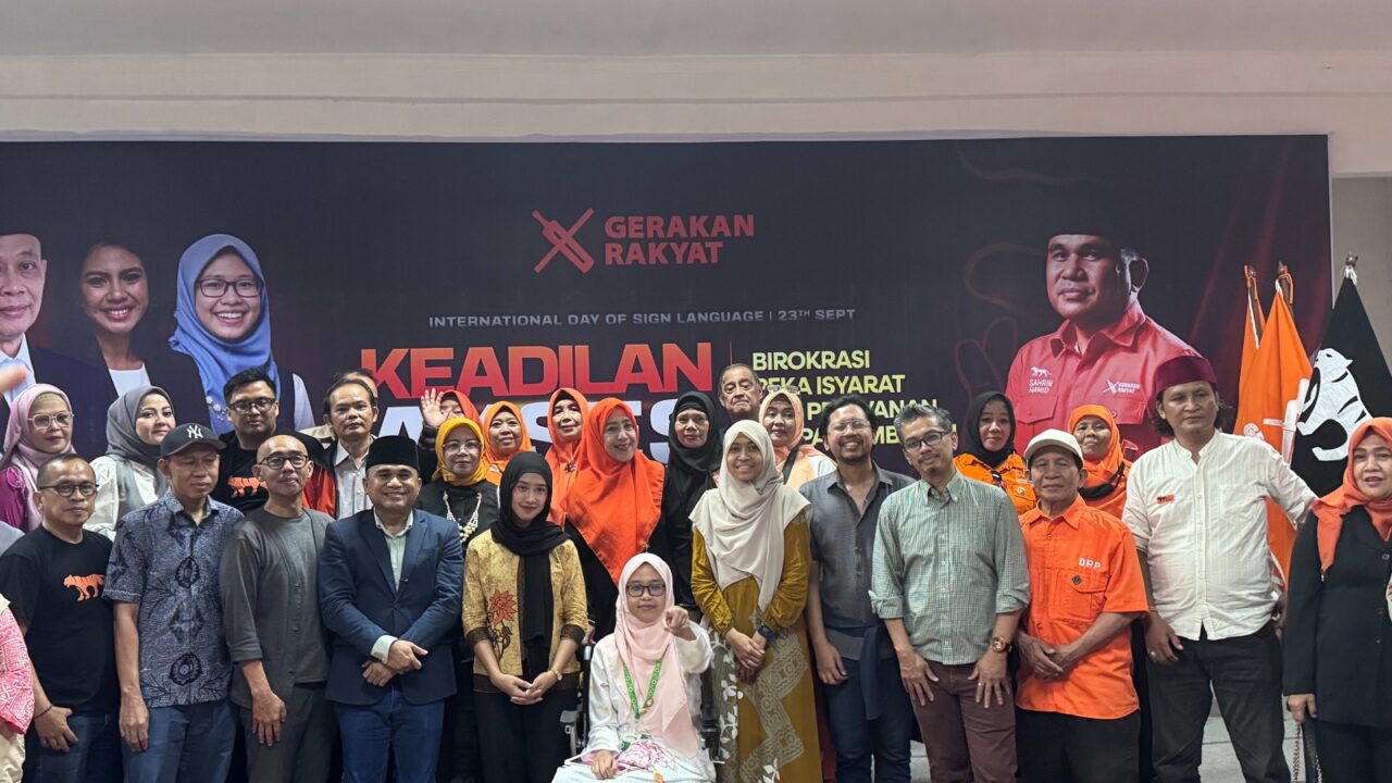 Peringati Hari Bahasa Isyarat, Gerakan Rakyat Soroti Keadilan Akses Pelayanan Publik bagi Penyandang Disabilitas