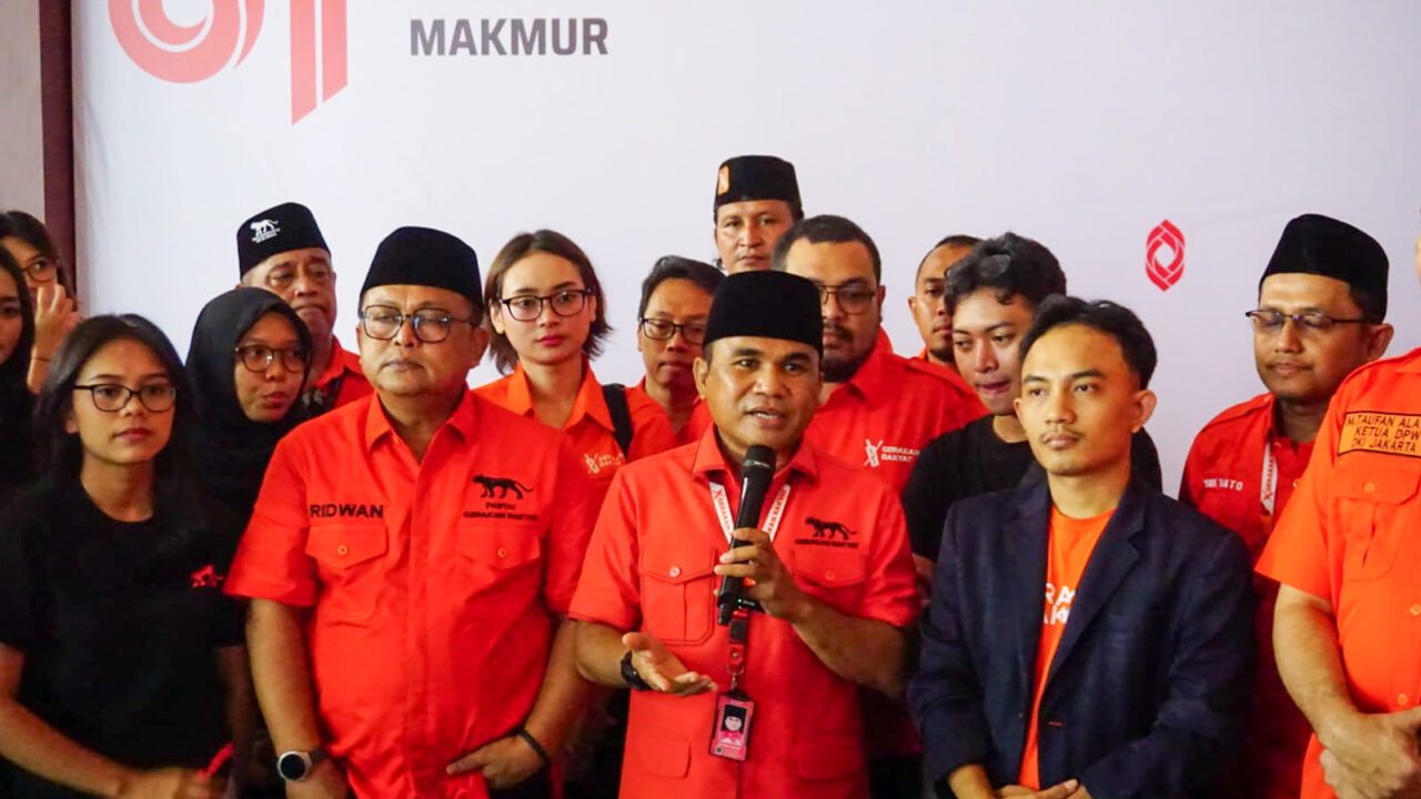 Sahrin Hamid Tegaskan Logo Partai Gerakan Rakyat Bersimbol Harimau, Ormas Tetap Kentongan