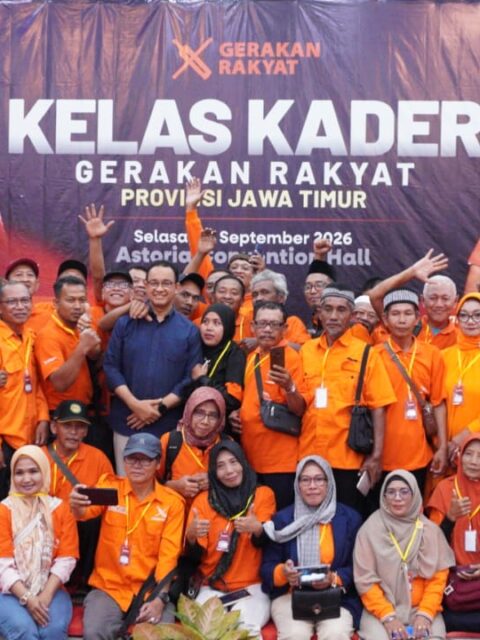 Gelar Kelas Kader di Mojokerto, Gerakan Rakyat Jawa Timur Dorong Kader Berintegritas dan Berdedikasi