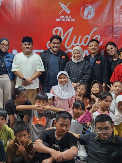Muda Bergerak Resmikan Program Mengajar di SAAJA, Sahrin Hamid Tekankan Pendidikan sebagai Eskalator Sosial