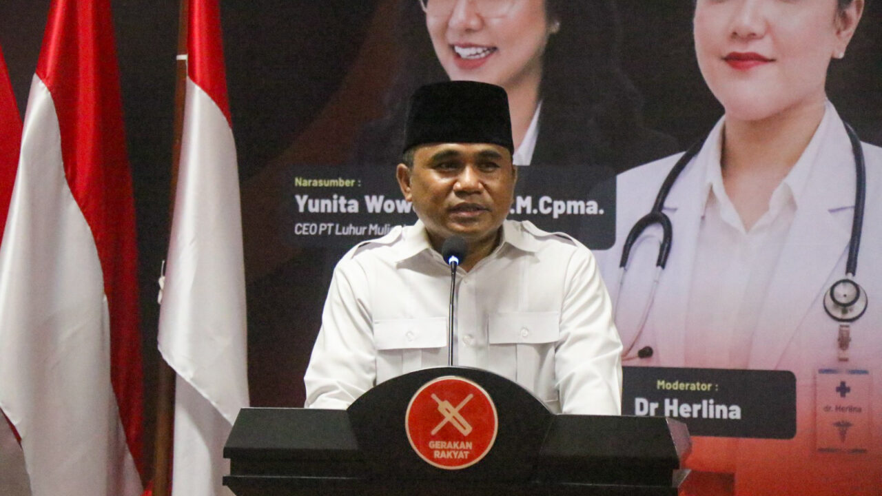 Sahrin Hamid Tegaskan Gerakan Rakyat Selalu Hadir Respons Isu Nasional maupun Internasional